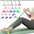 Pull Reducer Body Shape Trimmer Yoga Pull Natural Rubber Reducer Exerciser Fat Buster Home Gym Equipment and Bands Leg Hand Biceps, Legs Ankle Straps for Resistance Training, Physical Therapy,. 