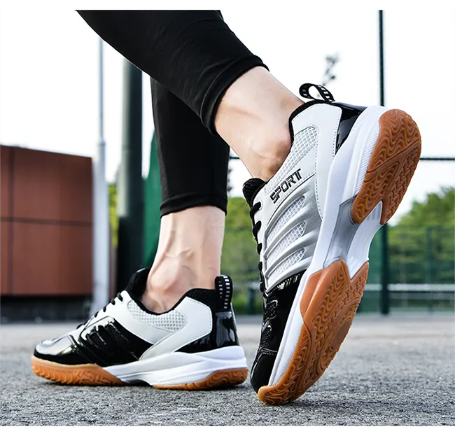 Professional Badminton Shoes Men s Breathable New Shock Absorbing Non Slip Wear Training Sports Shoes Men s Table Tennis Ball Shoes Daraz.lk