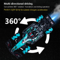RC Car with Spray Function Drift Stunt Car Remote Control Car Sri Lanka 4WD High Speed Formula Racing Car Toy Omnidirectional Mecanum Wheels Light Up Exhaust Mist Water Spray Remote Car Kids Boys Birthday Toy Gift Item LK. 