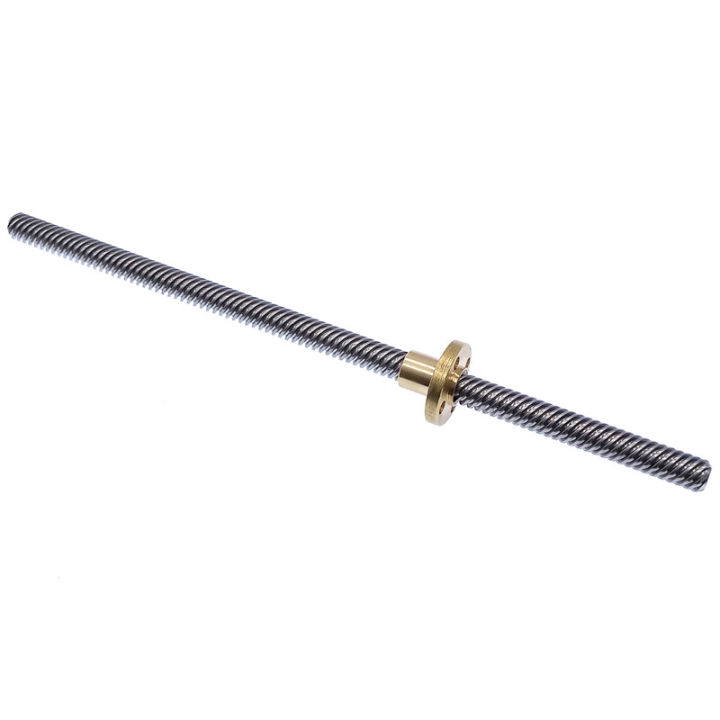 Lead Screw T8 350mm Linear 3d Printers Parts Helical Pitch 1mm 2mm 4mm ...