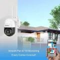 PTZ Wifi IP Camera Outdoor Waterproof Dome Security Camera 1080P. 