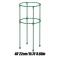 【ZOSR】Plastic Plant Support Pile Half Round Climbing Vines Stake Bonsai Fixing Rod Garden Plant Stake Holder Flower Ring Support Rack. 