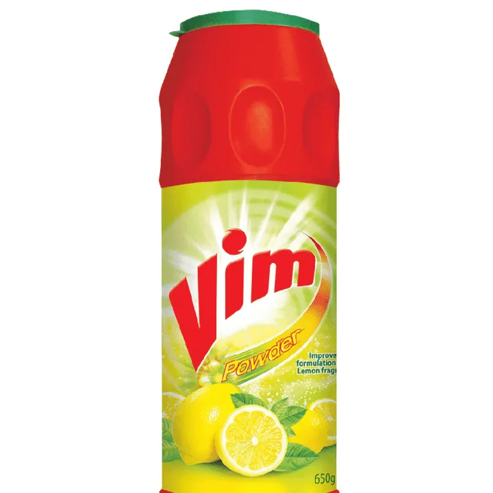 Vim Scouring Dishwash Powder, 650g
