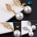 Women Spiral Wedding Bridal Necklace Earrings Jewelry Set. 