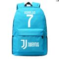 UEFA Champions League Backpack C Casual Bag 7 No. Double Shoulder CR7 Tusson Schoolbag Football Star Juve Sports Men ﹨. 