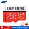 【Samsung SD Card 128G 】 SAMSUNG Micro SD 512G Memory Card 128GB 64GB 100MB/s SDXC U1U3 UHS-I MicroSD TF Flash 32GB for Smartphone /Tablet. 