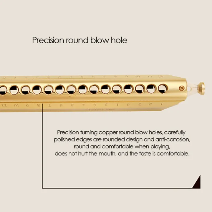 BRADOO-%20QI%20MEI%20Chromatic%20Harmonica%2016%20Hole%2064%20Tone%20Mouth%20Organ%20Instrumentos%20Key%20of%20C%20Professional%20Musical%20Instruments%20-%20Image%203