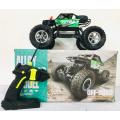 4 Wheel Large Size Monster Jeep 27MHz Remote Control Rechargeable Off Road Metal Body High Speed Climbing Rally Jeep Truck 2.4 GHz Version High Quality Cross Country Car. 