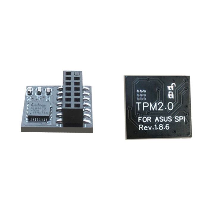 TPM%202.0%20Encryption%20Security%20Module%20Remote%20Card%2014%20Pin%20SPI%20TPM2.0%20Security%20Module%20for%20ASUS%20Motherboard%20-%20Image%203