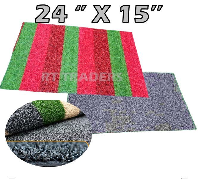 PVC Cut pile plastic grass floor mat