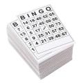 【SmartHorizon】60pcs Large Bingo Cards Easy Read for Adults & Children Bingo Game Cards Sheets 0 To 75 Digits 5.9x7.1. 