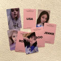 【BestGO】4Pcs/Set Kpop BLACKPINK Photocard New Classical Album Membership Early Bird Lomo Cards Postcard Photocard For Fans Collection Gifts. 