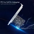 PCIe PCI Express to SATA3.0 2-Port SATA III 6G Expansion Controller Card Adapter. 