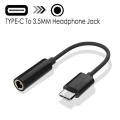 1PCS Type C 3.5mm Aux Adapter Usb C To 3.5MM Headphone Jack Adapter Audio Cable. 