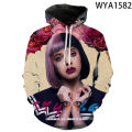 2023 Fashion Singer Melanie Martinez 3D Printed Hoodies Men Women Trendy Sweatshirt Pullover Casual Streetwear Plus Size Coat. 