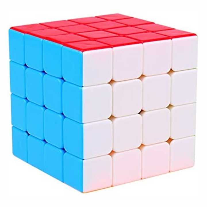 Kidlove Magic rubik cube QiYi Qiyuan S 4x4 Stickerless Bright Magic Cube MoFangGe MFG Qiyuan S 4X4X4 Speed Cube