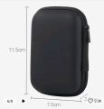 Mini Portable Earphone Bag Coin Purse Headphone USB Cable Case Storage Box Wallet Carrying Pouch. 