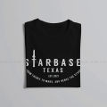 SpaceX Raptor Starbase Texas with Starship Sillhouette Thense To Mars Hense To Stars T Shirt Classic Gothic Tshirt O-Neck. 