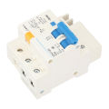 Residual Current Isolator Automatically Cut Off Ground Fault Circuit Interrupter 6000A Breaking Capacity 32A for Engineering. 