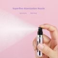 5ml Mini Portable Bottom-Filling Pump Perfume Refillable Spray Bottle Empty Cosmetic Containers Atomizer Bottle Travel. 