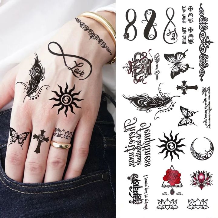 Waterproof%20Temporary%20Tattoos%20Card%20Ladies%20And%20Gents%20Tattoo%20Stickers%20For%20Girls%20And%20Boys%20-%20Image%204