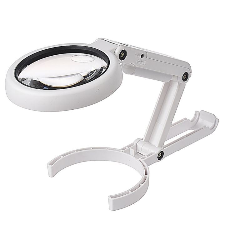 5X%2011X%208%20LED%20Magnifier%20/%20Magnifying%20Glass%20/%20Dual%20Use-Stand%20or%20Handheld%20Foldable%20Magnifier%20/Table%20Lamp%20Super%20Bright%20Magnifier%20-%20Image%203