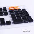 HOT SALE 104 Keys Layout Low Profile Keycaps Set for Mechanical Keyboard Backlit Crystal Edge Design Cherry MX. 