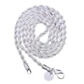Long Chain Silver-Plated Pendant Men Hip-Hop China Fashion. 