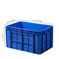 Food Grade Plastic Crate (Non Meshed) with 44 LTR Storage Capacity and 25 Kg Loading Capacity For Agricultural and Domestic Usage - Size  542 mm (L) X 360 mm (B) X 300 mm (H). 