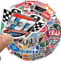 10/50/100PCS Racing Stickers Dirt bike Automotive Sticker Pack Car Brand Logo Vinyl Stickers Auto Waterproof Stickers. 