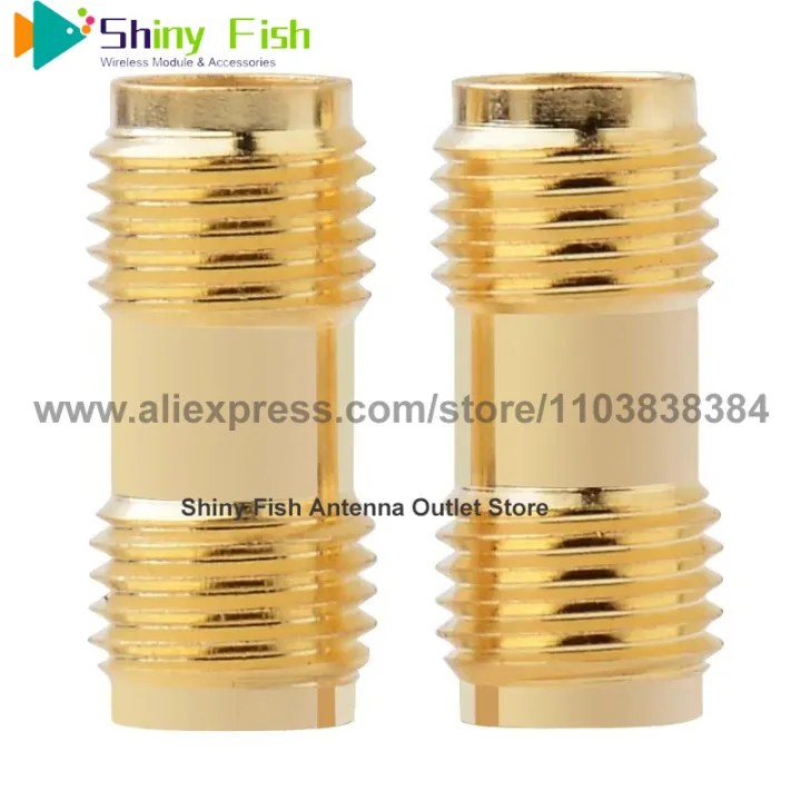 5PCS%20Connector%20SMA%20Female%20Jack%20to%20SMA%20Female%20Jack%20RF%20Coaxial%20Converter%20Adapter%20Straight%20New%20Brass%20Wire%20Terminals%20-%20Image%202