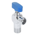 Water Shut Off Valve Strong Water Flow Copper Angle Stop Valve for Kitchen. 