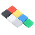 Tactile Push Button Switch Cap, Square Replacement Push Button Switch Caps 7 Colors for Industrial Use. 