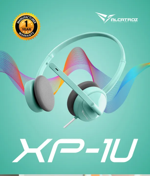 Alcatroz%20XP%201U%20Streo%20Wired%20Headphone%20with%20Microphone%20USB%20Connection%20-%20Image%202