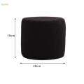 Ottoman Stool Leisure Stool Foot Stool Stylish Ottoman Sofa Tea Stool for Bedroom Bedside Entryway. 