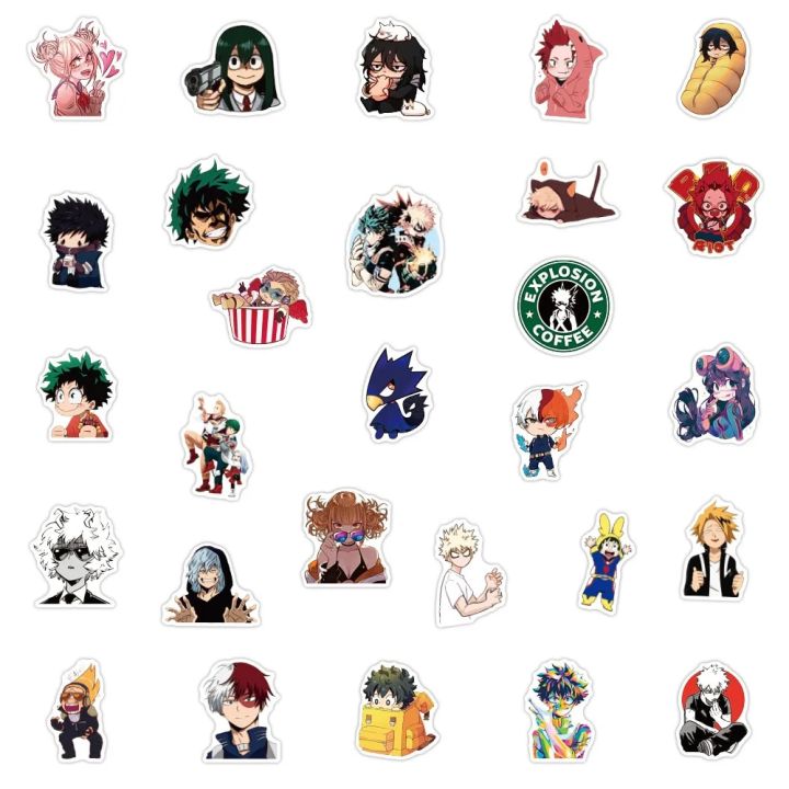 10/30/50/100%20s%20My%20Hero%20Academia%20Anime%20Stickers%20Graffiti%20Laptop%20Phone%20Izuku%20Midoriya%20Might%20Boku%20No%20Hero%20Academia%20Character%20Decal%20-%20Image%205
