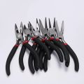 nose plier Round Nose End Cutting Jewelry Pliers Tools DIY Equipment Pliers Fit Handcraft Beadwork Repair Ferronickel Carbon-Hardened SteelTool Sets. 
