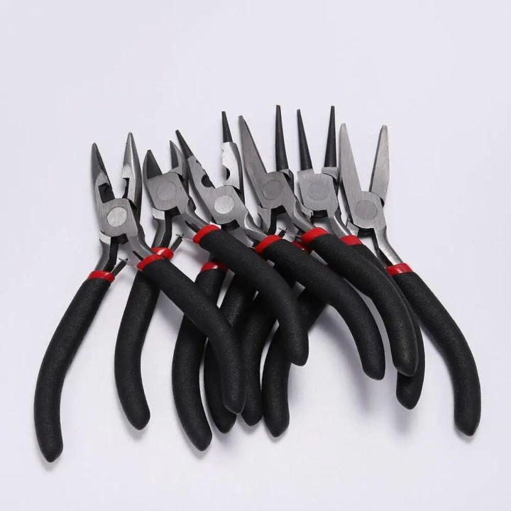 nose%20plier%20Round%20Nose%20End%20Cutting%20Jewelry%20Pliers%20Tools%20DIY%20Equipment%20Pliers%20Fit%20Handcraft%20Beadwork%20Repair%20Ferronickel%20Carbon-Hardened%20SteelTool%20Sets%20-%20Image%202