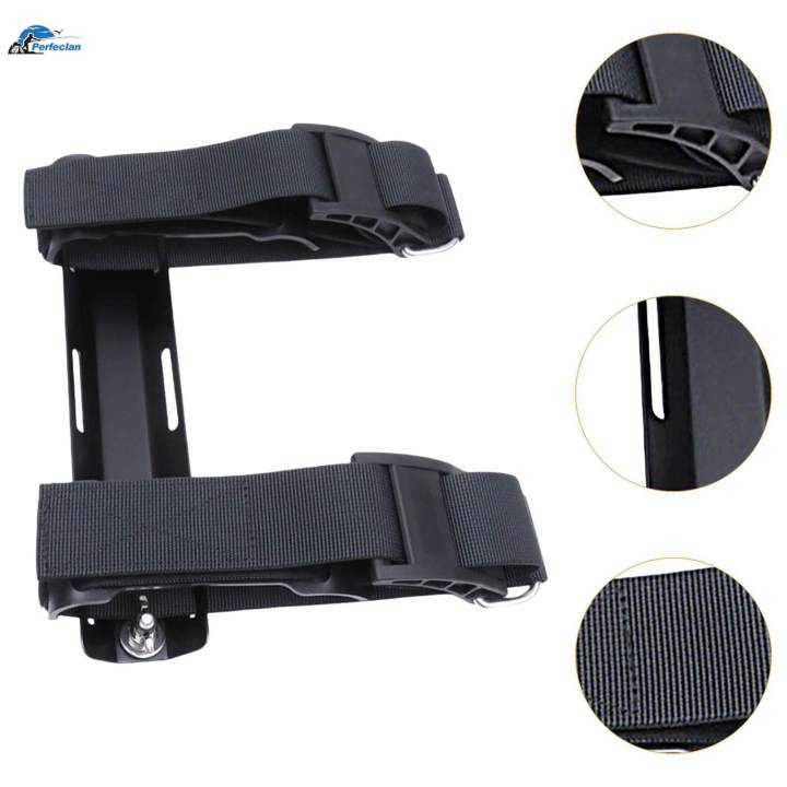 Scuba Diving Backplate Bracket Tank Band Tank Adaptor Cylinder Bracket for Outdoor Snorkeling