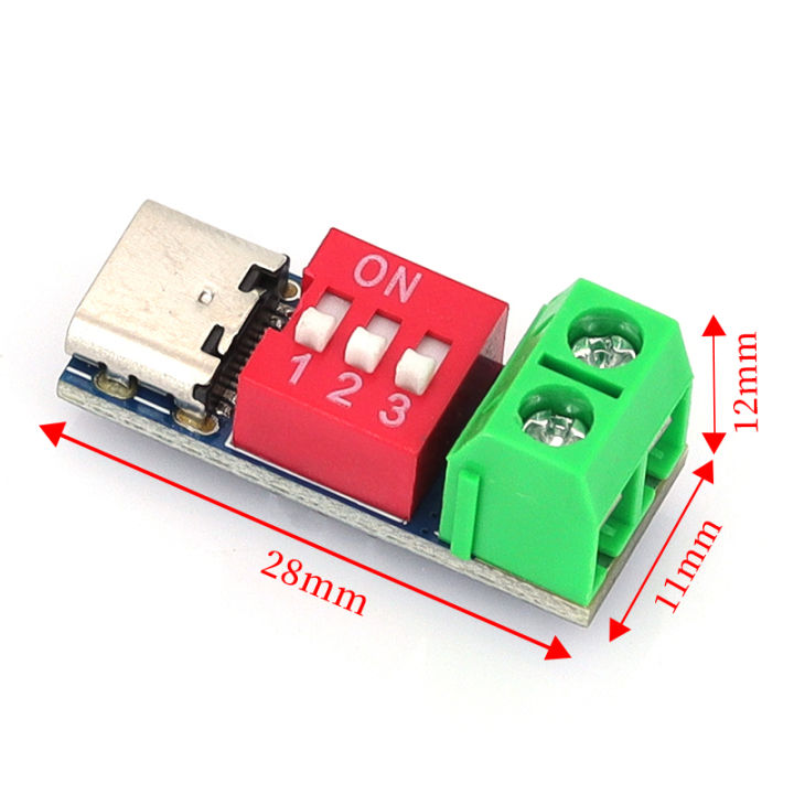 USB-C%20PD%20Trigger%20Board%20Module%20PD/QC%20Decoy%20Board%20Fast%20Charge%20USB%20Type-c%20to%2012v%20High%20Speed%20Charger%20Power%20Delivery%20Boost%20Module%20-%20Image%205