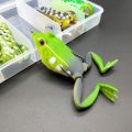 New Arrival Artificial Lure Soft Lure Black Fish Killer 55mm 15g Fishing lures Soft Frog for snakehead. 