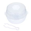 Baby Bottle Sterilizer Box Microwave Portable Tableware Holder Baby Milk Bottle Breastfeeding Supplies Storage. 