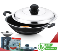Mitshu Non-Stick Hopper Pan – Perfect for Making Appams, Pancakes & South Indian Delicacies. 