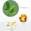 Green Bastão Stick Facial Cleansing Mask Removes Blackheads. 