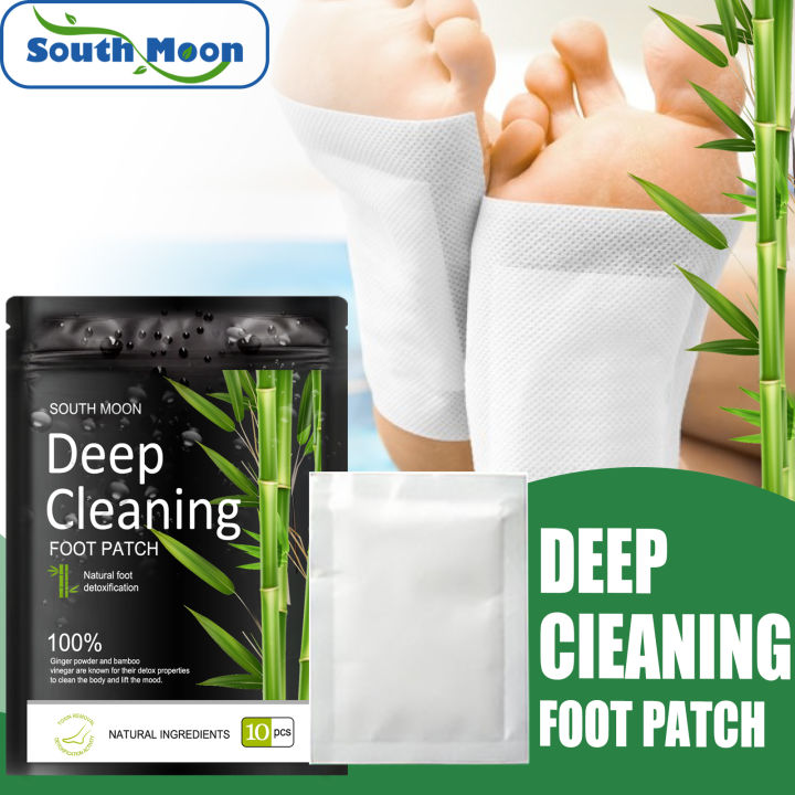 South Moon Foot Patch Detox Original Deep Cleaning Foot Patch Detox Plaster For Body Toxin Remove Moisture Slimming Detox Toksin Feet Plasters Physiotherapy Improve Uterine Hydrops Help Sleep Detox Feet Pads