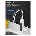 1 PCS Electric Kitchen Water Heater Tap Instant Hot Stainless Steel Water Faucet Heater Cold Heating Faucet EU Plug,A. 