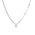 925 Sterling Silver Choker Collar Short Necklaces Round Choker Clavicle Chain Lucky Necklace Women Fine Jewelry Accessories. 