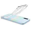 For Samsung Galaxy A90 5G Transparent Soft Gel TPU Reinforced Corners Cushion Bumper Shockproof Drop Protection Case Cover. 