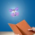 5PCS Magic Flying Butterfly Trick Magic Props Deformation Toy Surprise Prank Classic Creative Christmas Party Flying Butterfly Toys Free Charging Flying Butterfly Toys. 