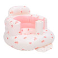 Baby Inflatable Sofa Portable Soft Baby Inflatable Seat Bunny Print for Bed for Newborn. 